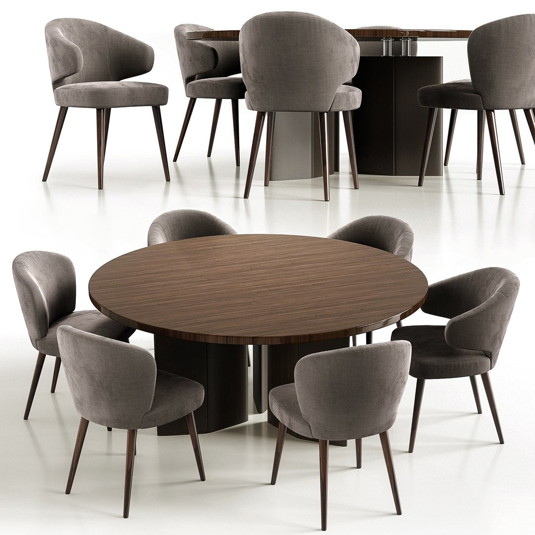 Minotti aston morgan dining set