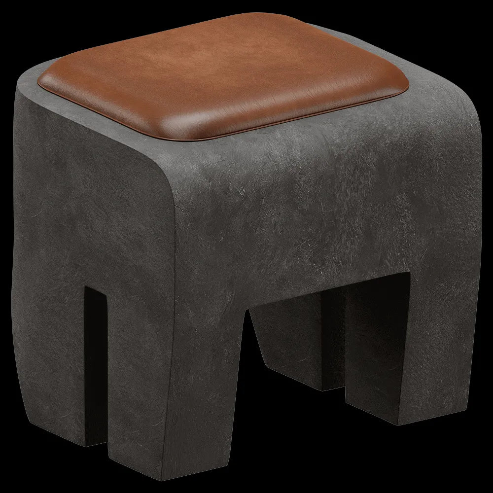 101 Copenhagen - Stool Sculpt - Concrete 3ds Max