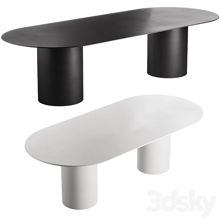 125 Desalto MM8 table by Guglielmo Poletti 3DSMAX Model