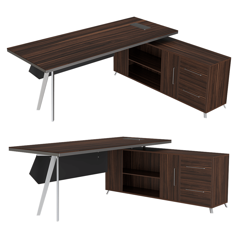 Bemondi – Desk with assistant PLATINUM 20C 3ds Max