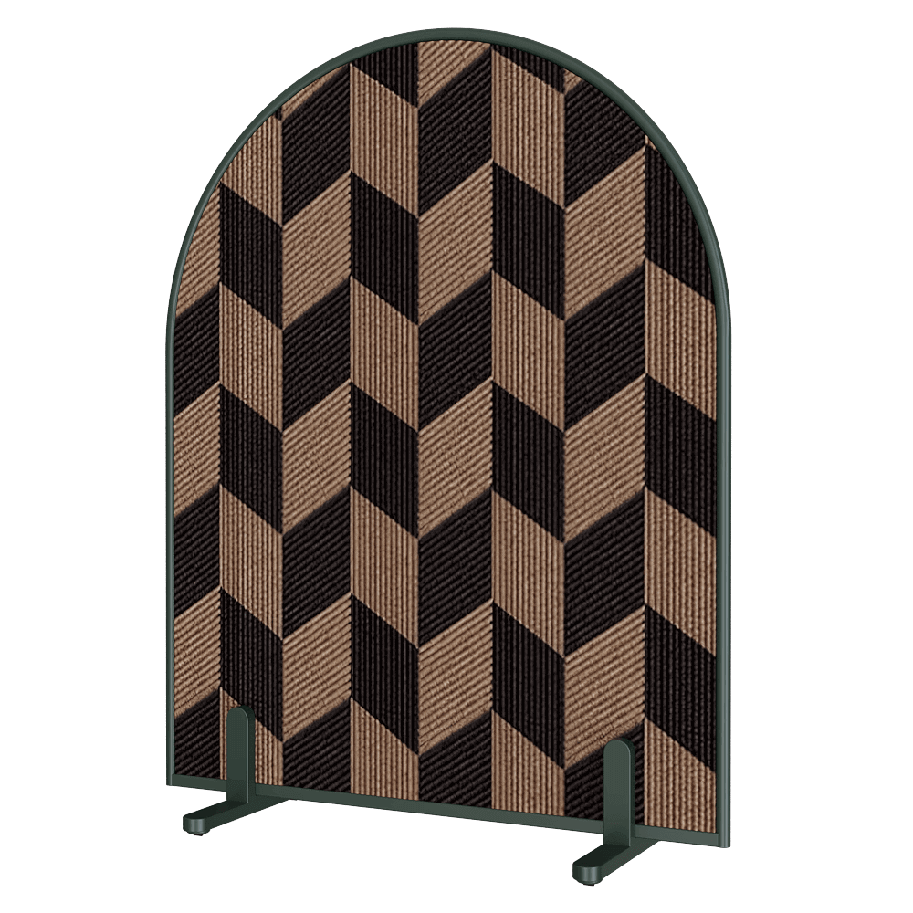 Greenmood – Acoustic room divider Modulor Cork 3ds Max