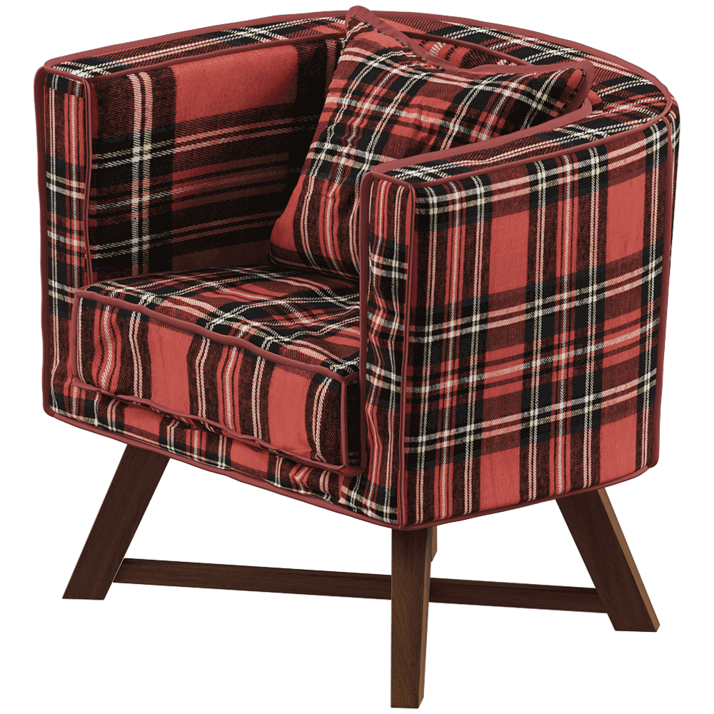 Gervasoni – Armchair Gray 3ds Max