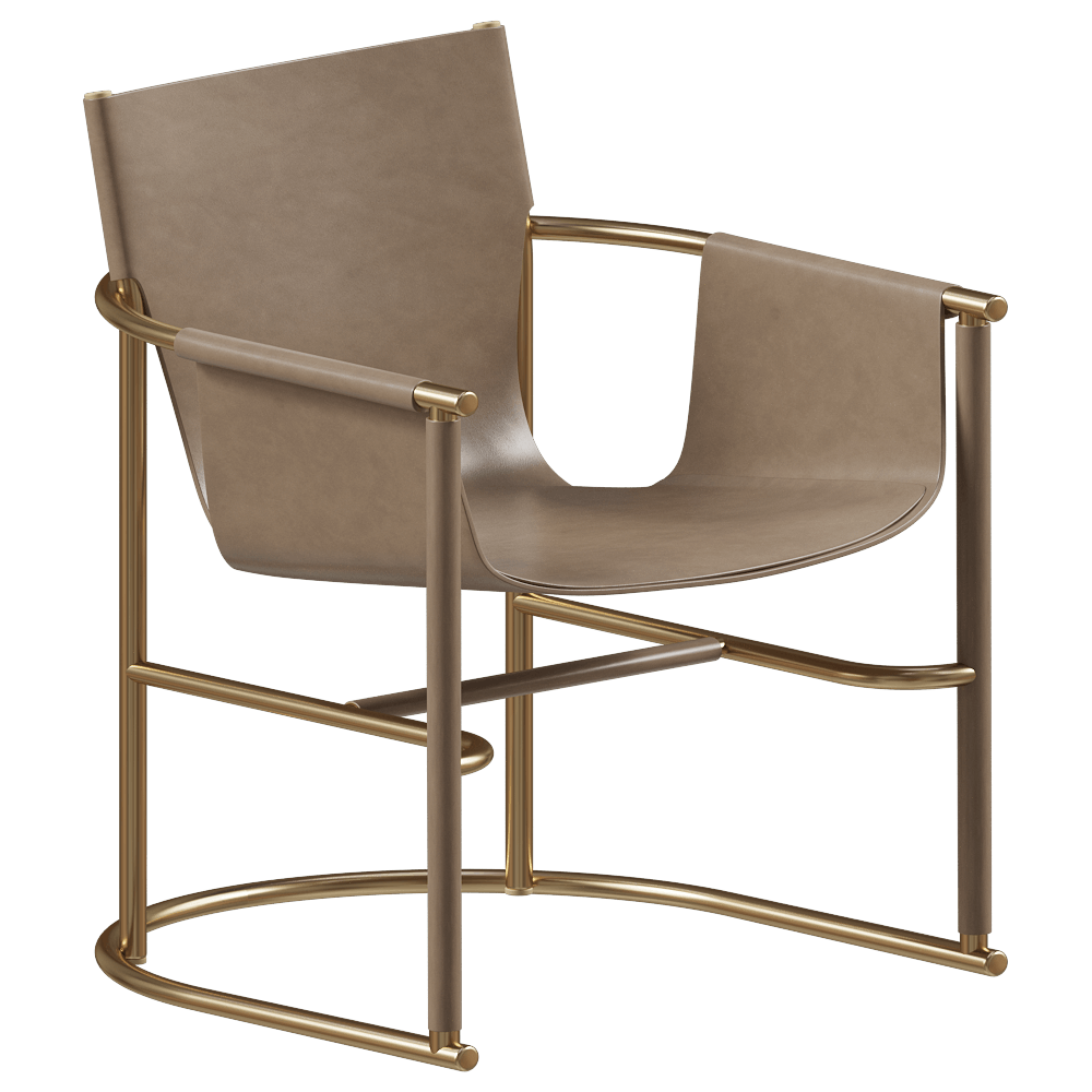 Paolo Castelli – Lounge chair U 3ds Max