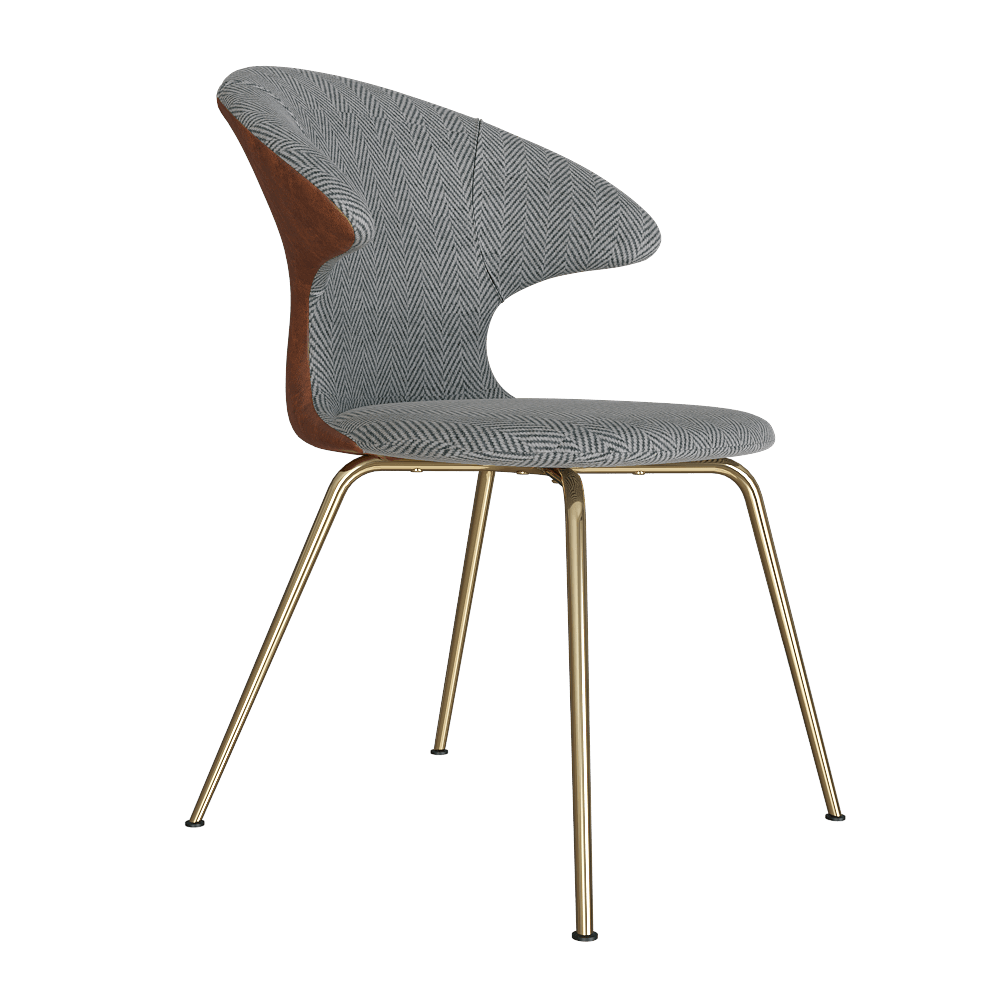UMAGE – Chair Time Flies herringbone & leather 3ds Max