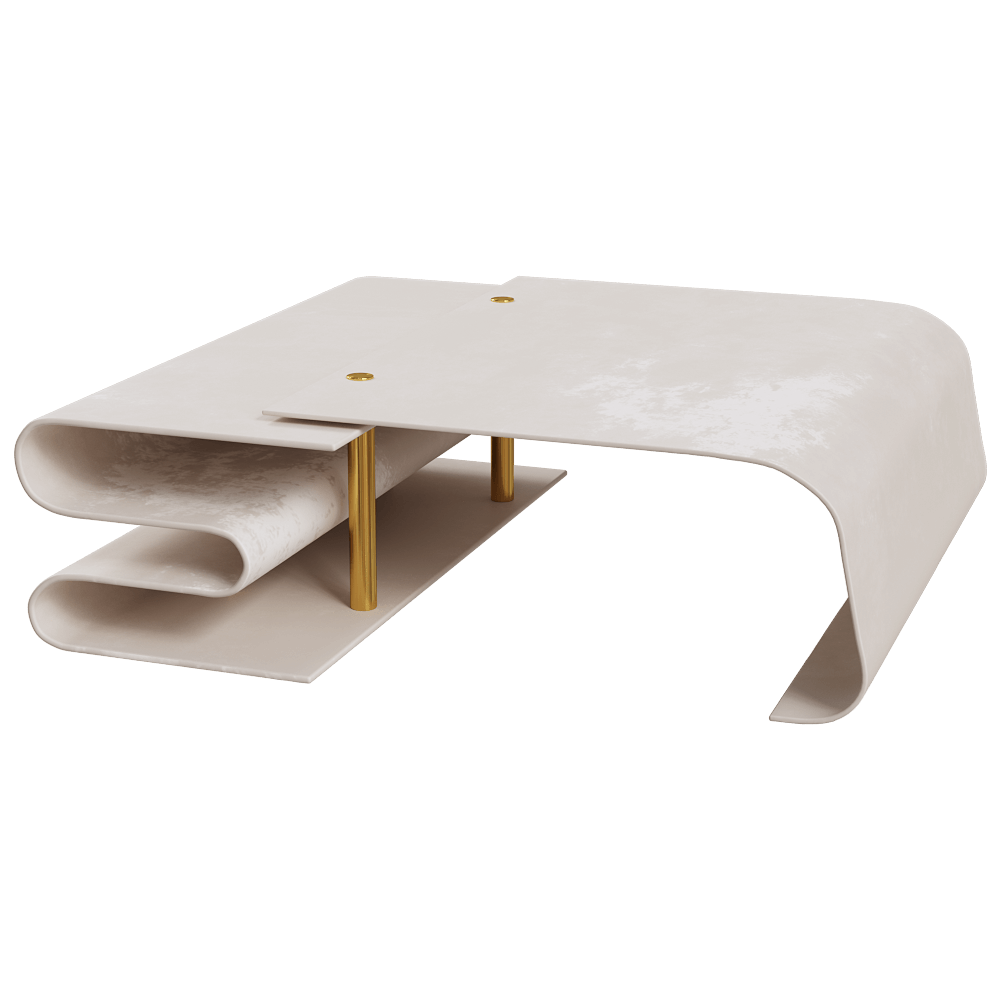 BAXTER – Coffee table Dune 120 3ds Max