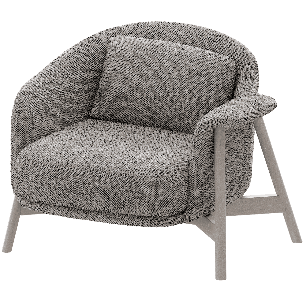 Saba – Armchair Kepi poltrona 3ds Max
