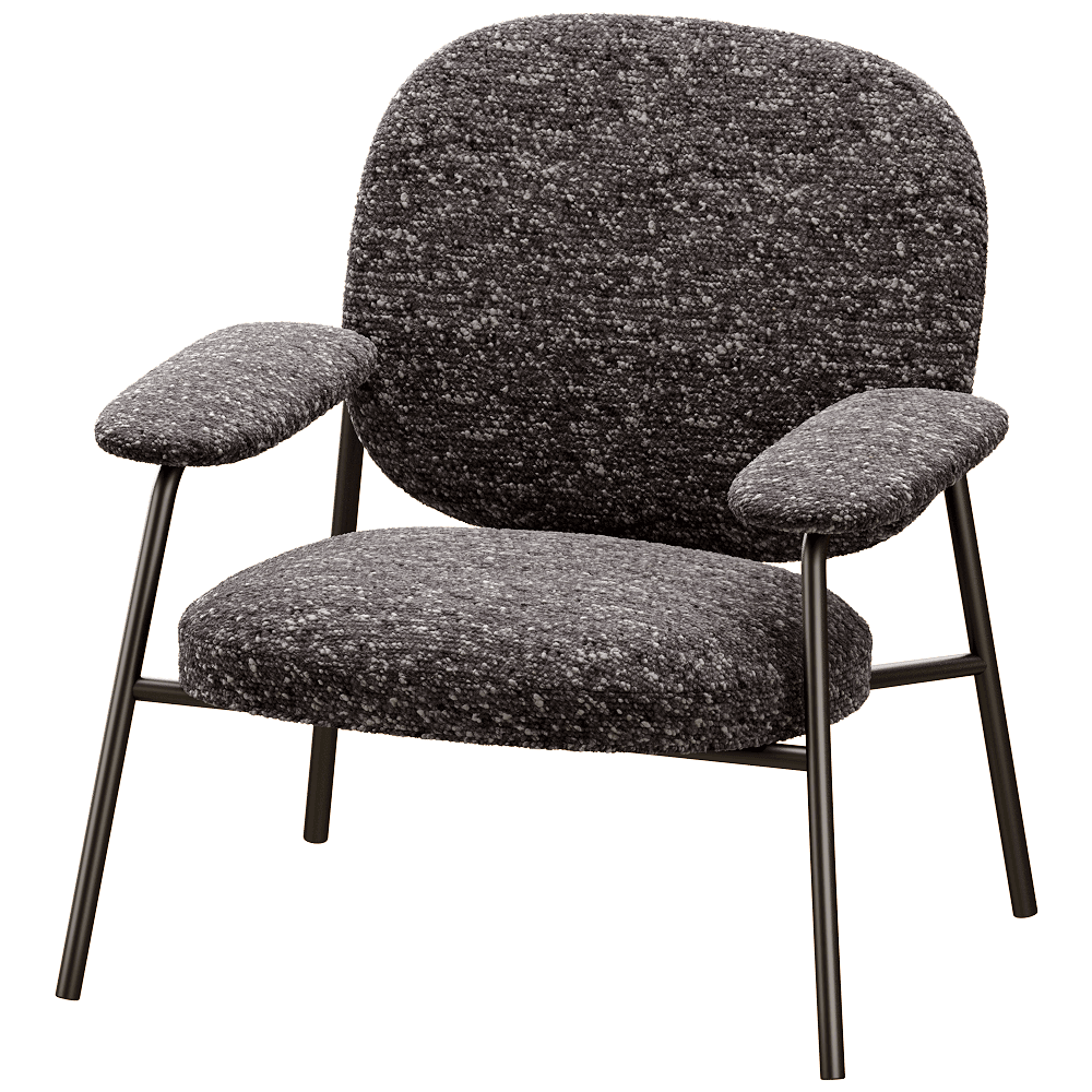 Saba – Armchair Philo poltrona 3ds Max
