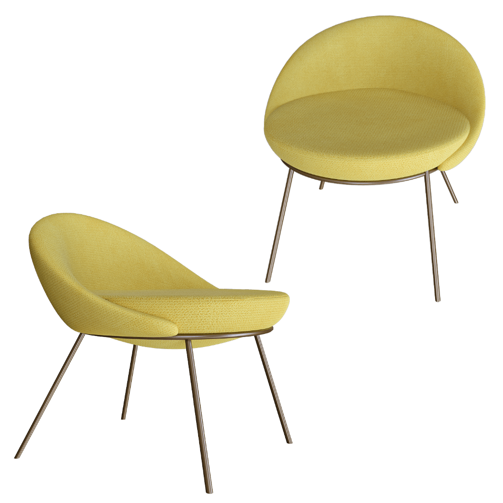 MISSANA – Bar stool Nest Low 3ds Max