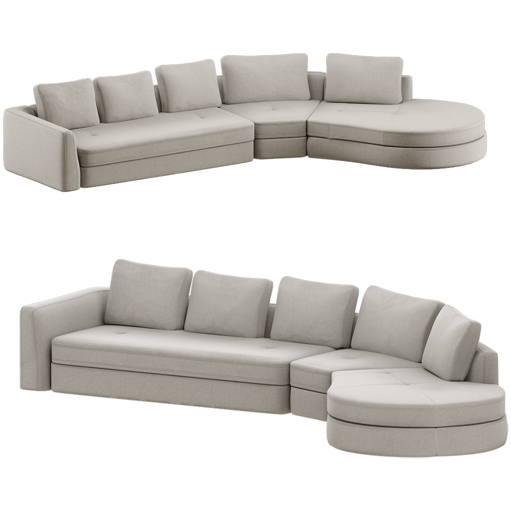 BoConcept – Sofa Bergamo 3ds Max