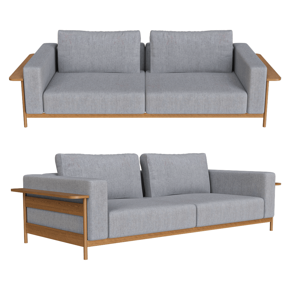 Scandicsofa – Sofa Adapt 3 two seater 3ds Max