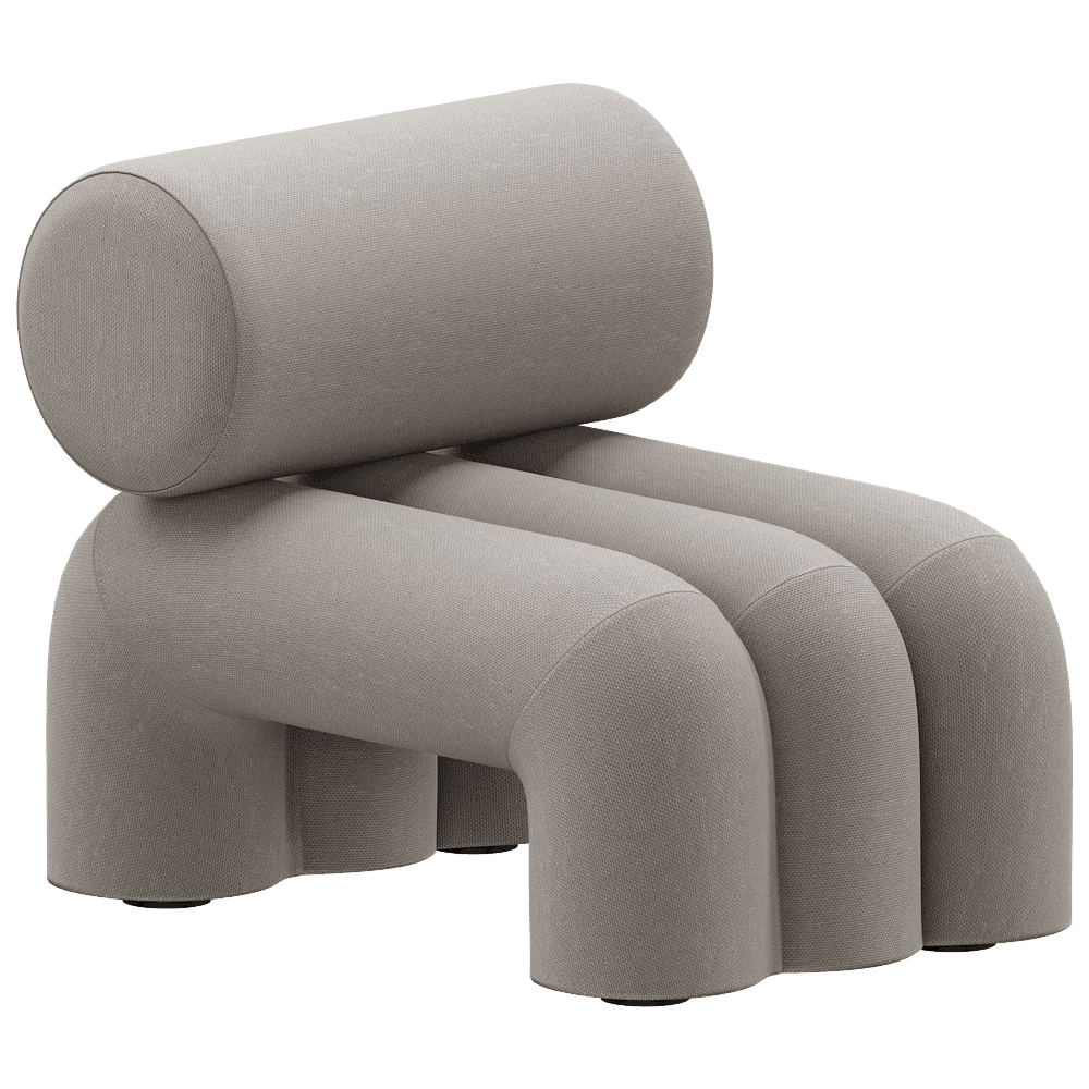 101 Copenhagen – Armchair FOKU 3ds Max