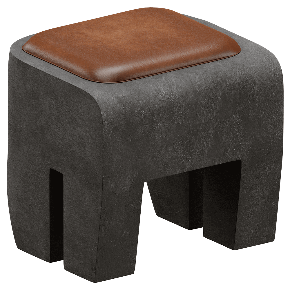 101 Copenhagen – Stool Sculpt – Concrete 3ds Max