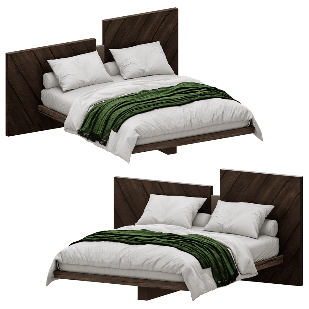 Ozzio Italia – Bed Nazare 3ds Max