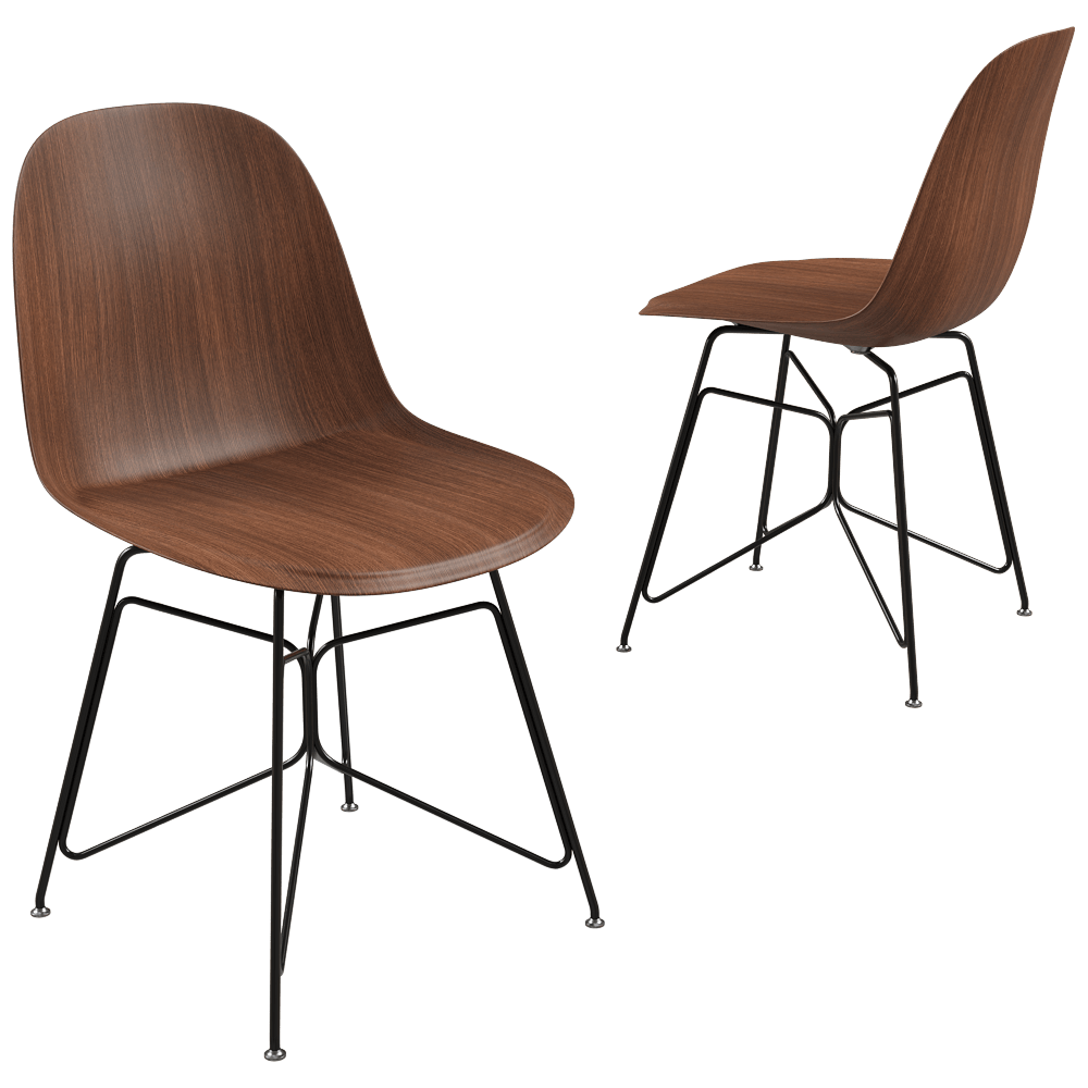 MDF Italia – Chair Press butterfly base 3ds Max