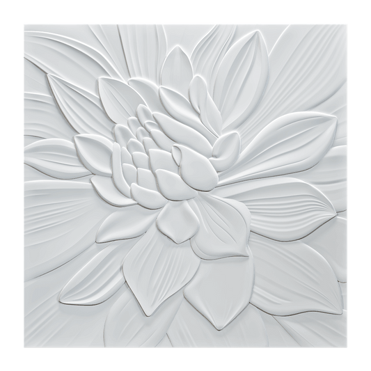 Wall deco – LOTUS B-09 3ds Max
