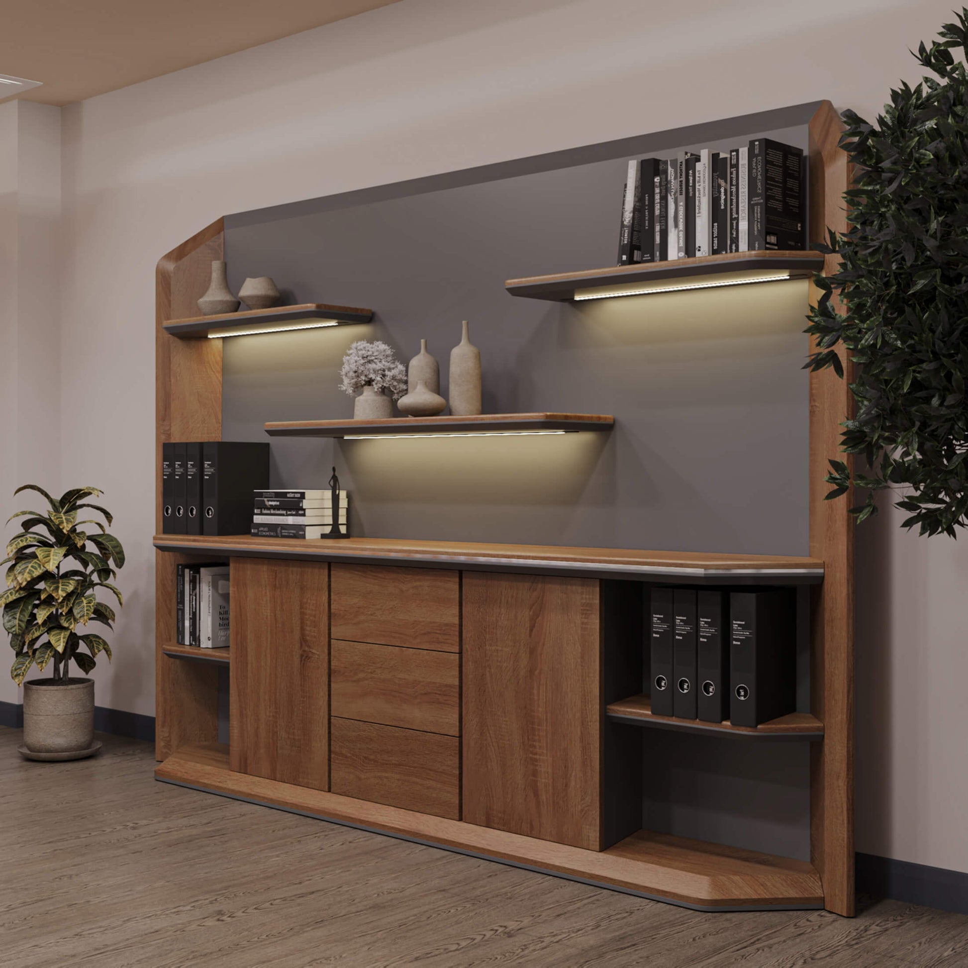Shin Plaza – Bookshelf MD-T002 3ds Max