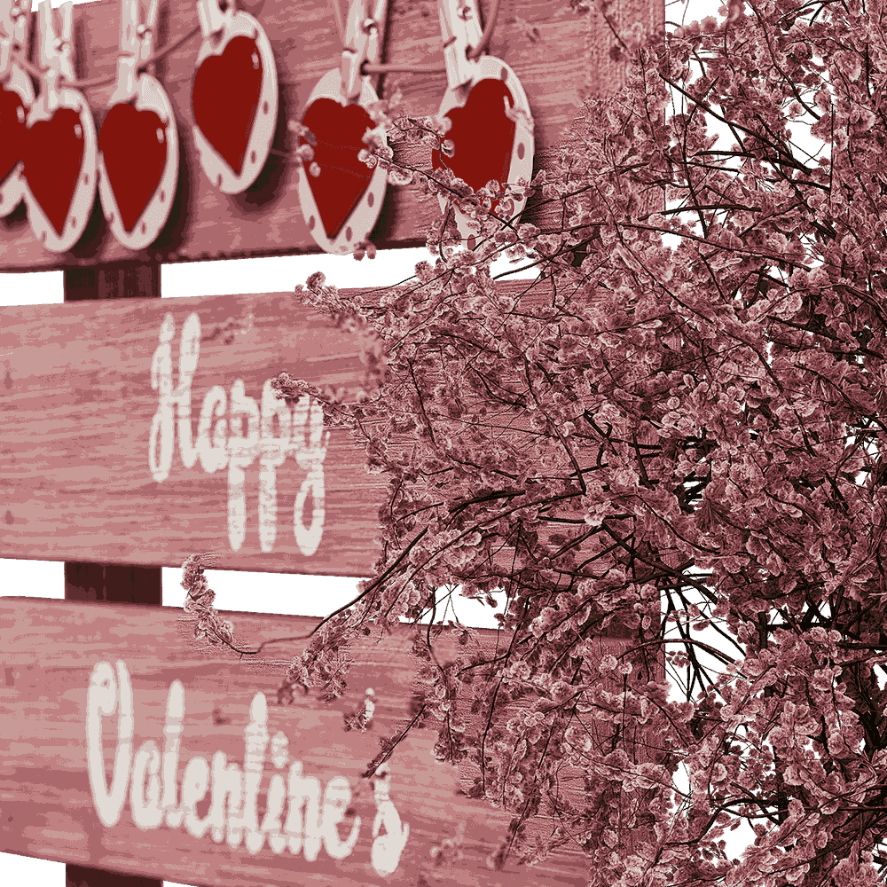 furniture - Trolley With Valentine's Decorations 3ds Max