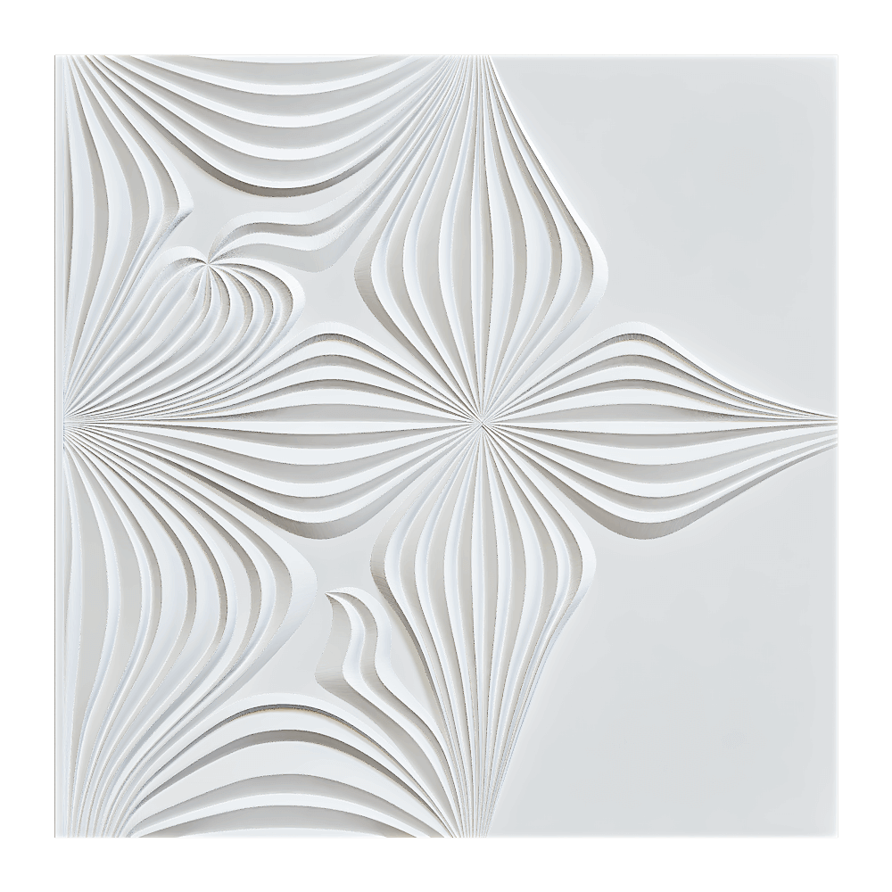 Wall deco – B-45 ASTER 3ds Max