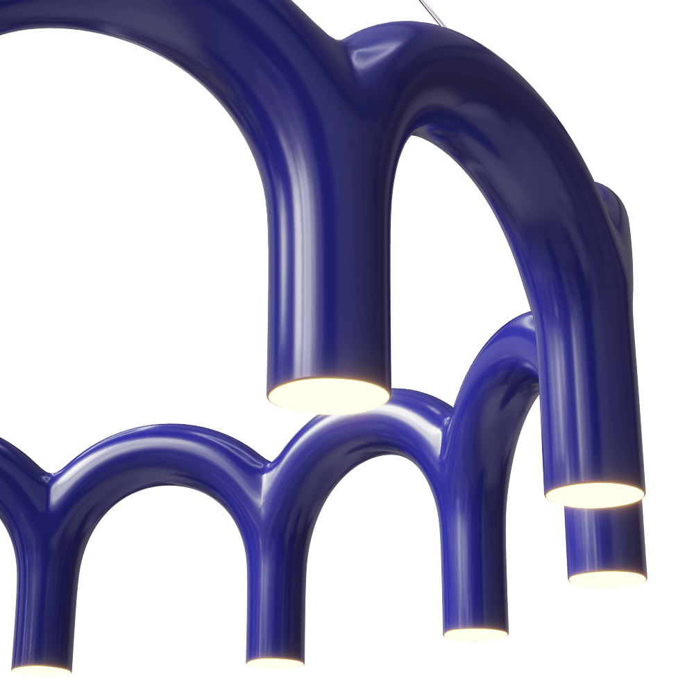 Oblure – Pendant lamp Arch circle 98 3ds Max