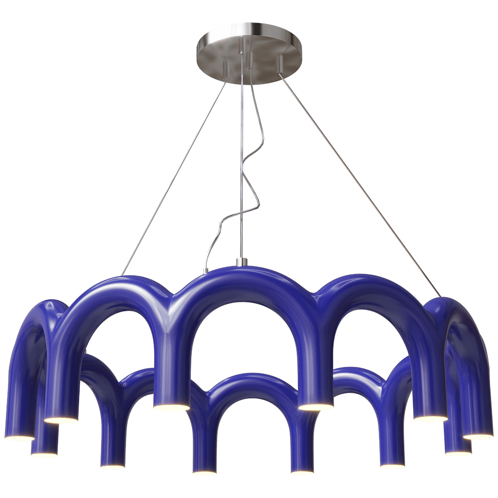 Oblure – Pendant lamp Arch circle 98 3ds Max