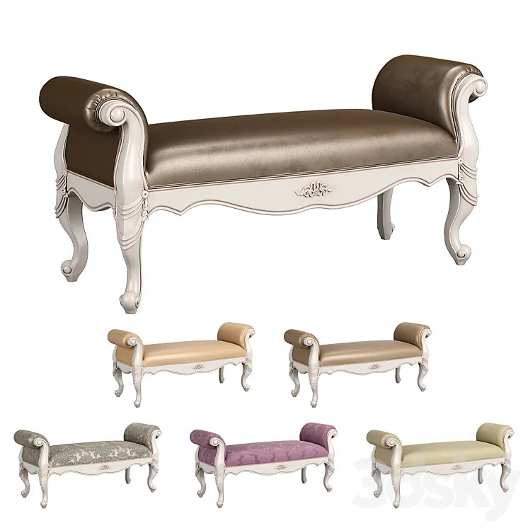 230_Carpenter_Bed_bench_1430x518x645 3DSMAX Model