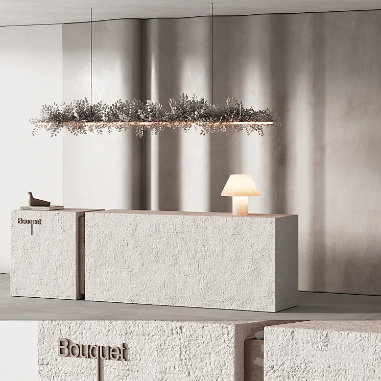 255 office furniture 14 reception desk 09 3DSMAX Model