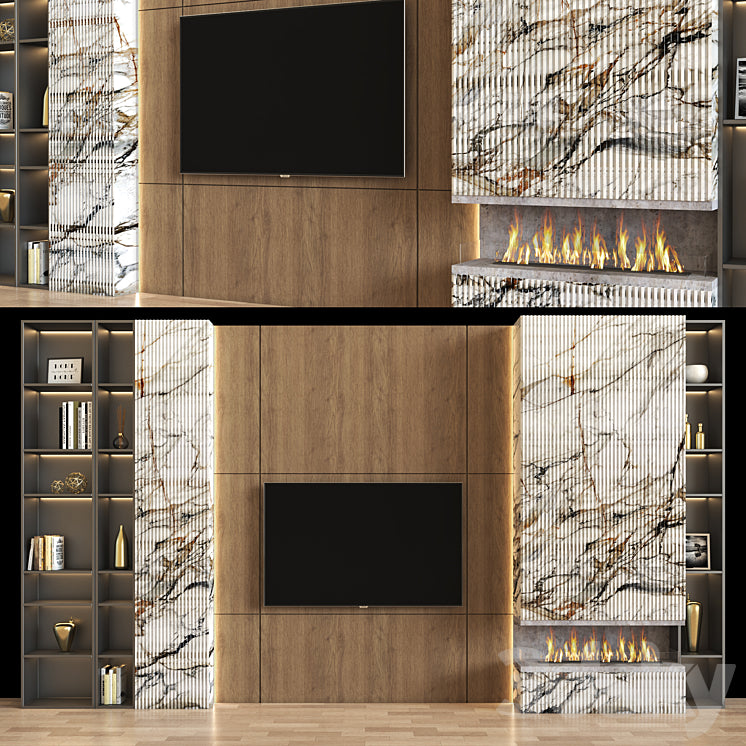 Modern Tv Wall 11