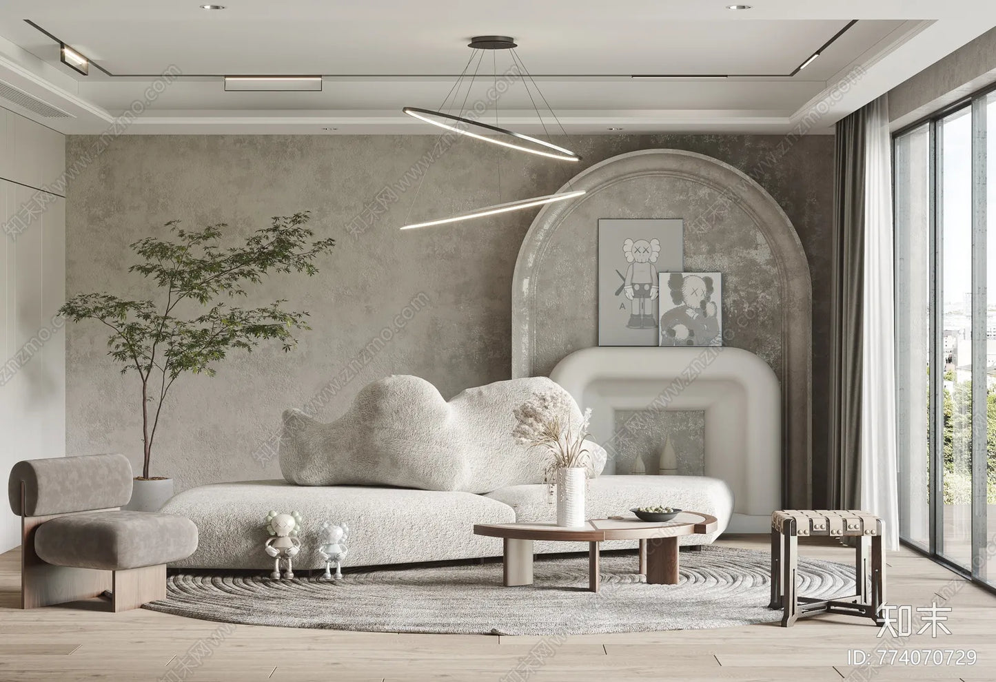 LIVING ROOM – WABI SABI STYLE