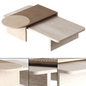 Stick and Stone center table by Dooq