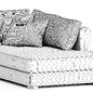 BLAKE LARGE OPEN END CORNER SOFA