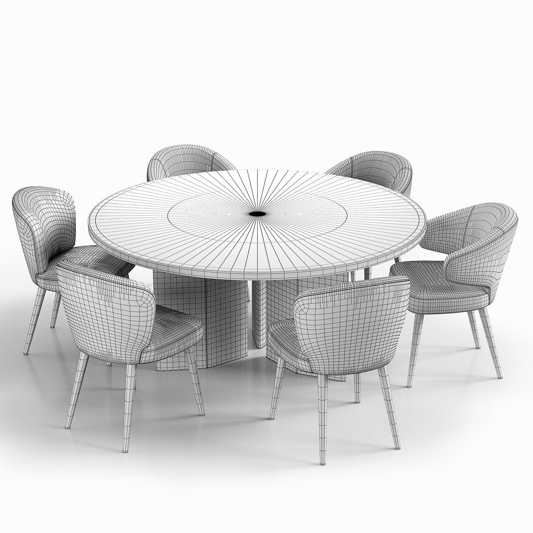 Minotti aston morgan dining set
