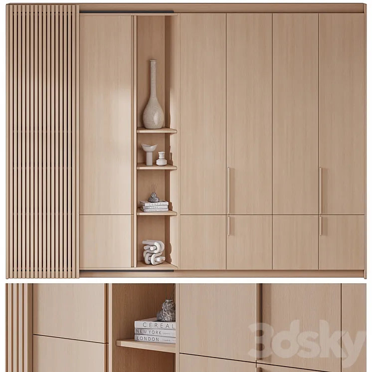 52 Wardrobe Composition 3DSMAX Model