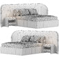 Bed FERROL by Cazarina