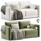 Dantone Home Marley straight folding Sofa