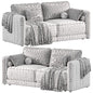 Dantone Home Marley straight folding Sofa