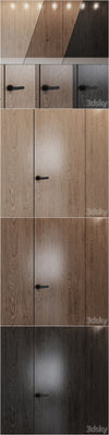 Door Wall Panel_02 (Muzafarov Collections) – 3D Model