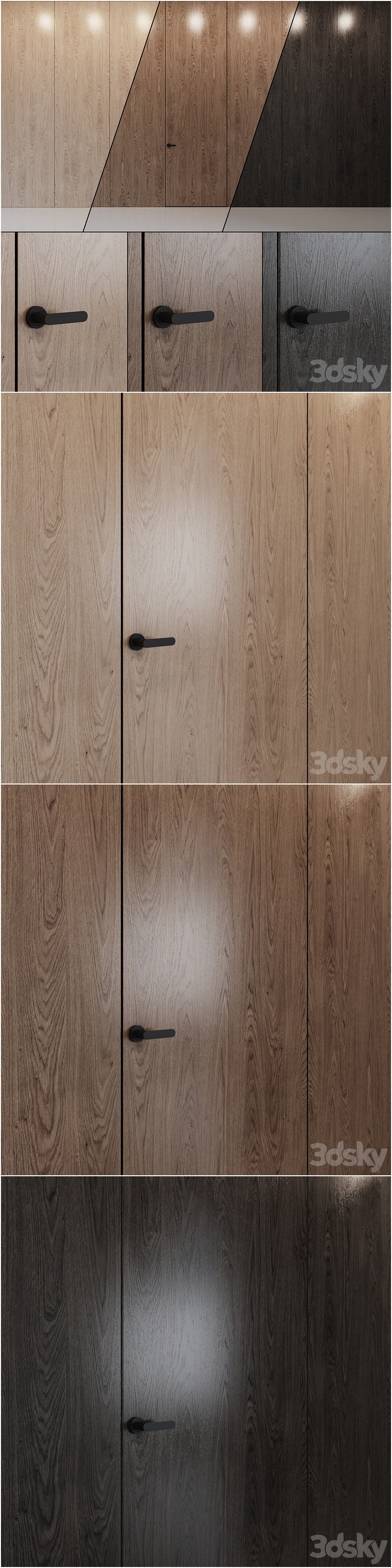 Door Wall Panel_02 (Muzafarov Collections) – 3D Model