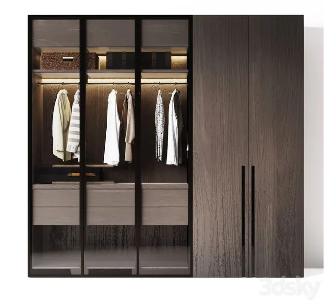 wardrobe Poliform 3Dsky Model Free Download