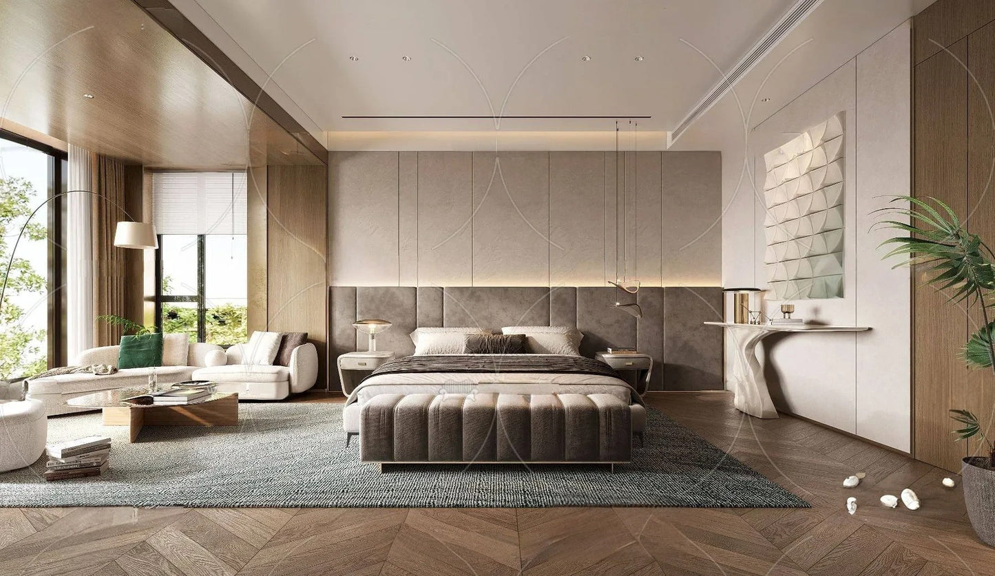 WABI SABI STYLE 3D MODELS – BEDROOM – 0011