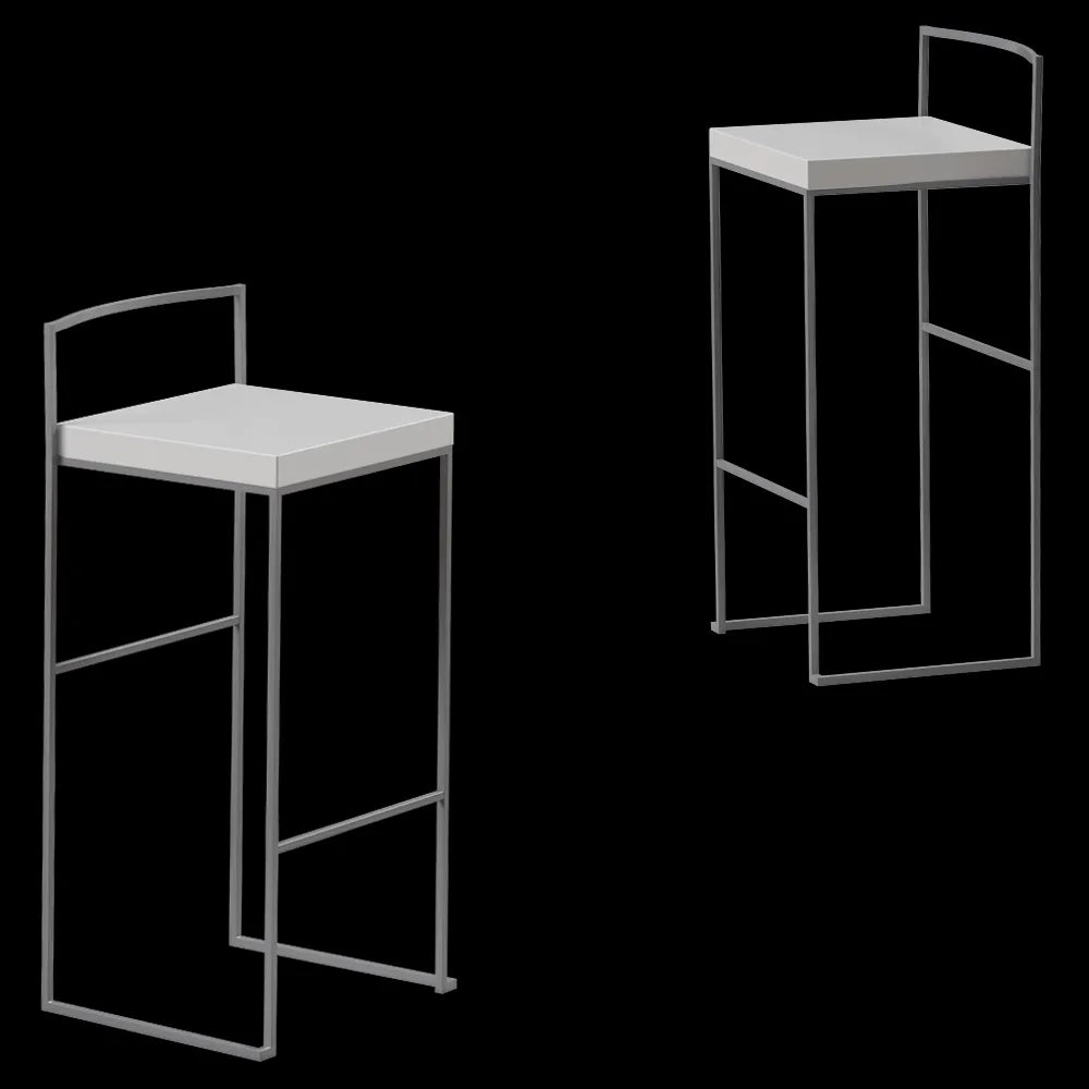 ADOR FACTORY - Barstool CUBO 3ds Max