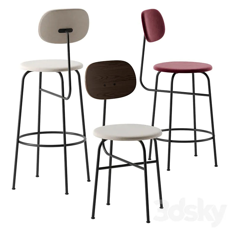 Afteroom chairs by Menu 3DSMAX Model