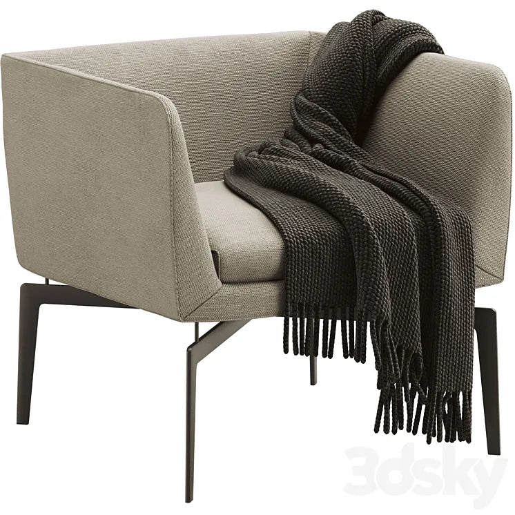 Alivar pady armchair 3DSMAX Model