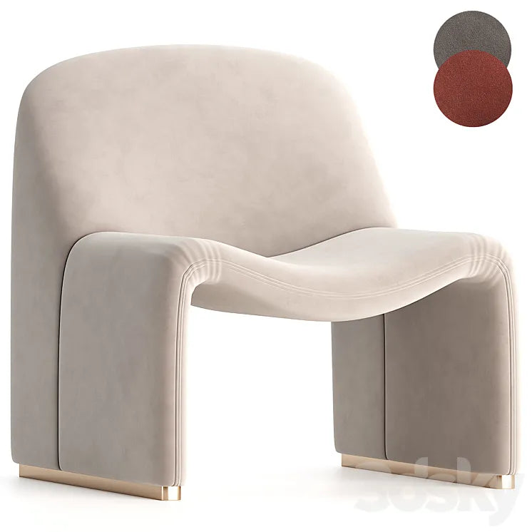 Alky Armchair by Giancarlo Piretti for Artifort 3DSMAX Model