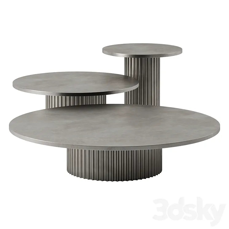Allure coffee tables by Baxter 3DSMAX Model