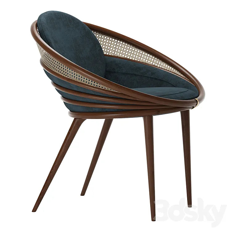 Alma De Luce Ndebele Chair 3DSMAX Model
