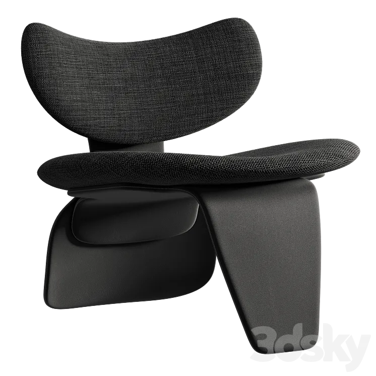 Ampulheta armchair by Mauricio Coelho 3DSMAX Model