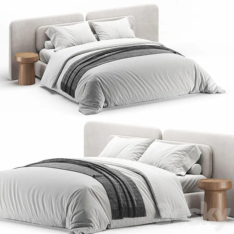 Angelo Bed 3DSMAX Model