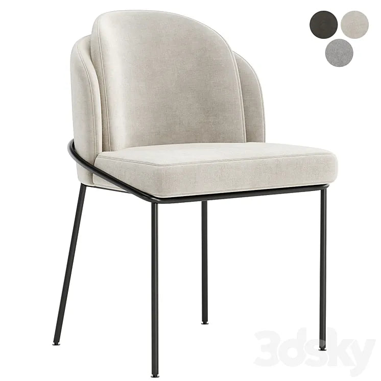 Angelo Dining Chair 3DSMAX Model