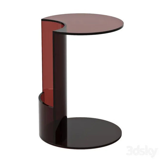 Ansel Acrylic Side Table 3dsMax Model