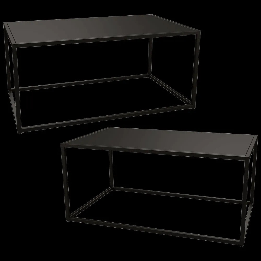 Ansen - Coffee table rectangular 3ds Max